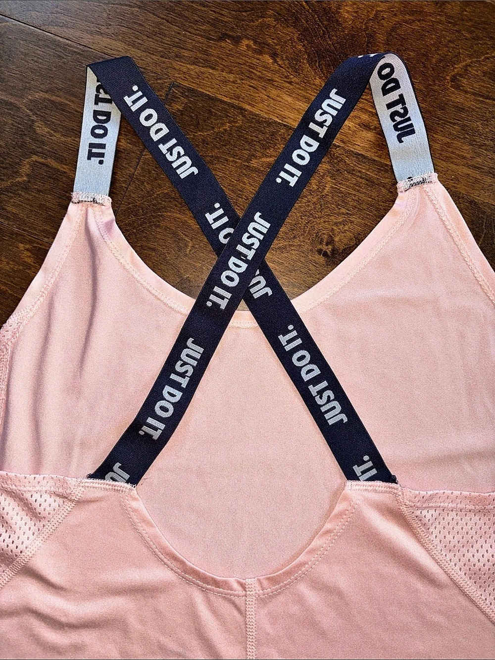 NWOT Nike Elastika Just Do It Training Tank Top Pink XL